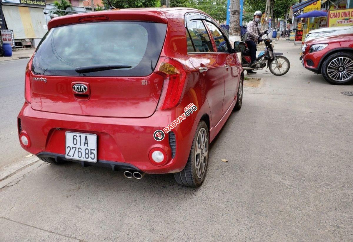 Cần bán lại xe Kia Morning Si AT năm sản xuất 2016, màu đỏ -0
