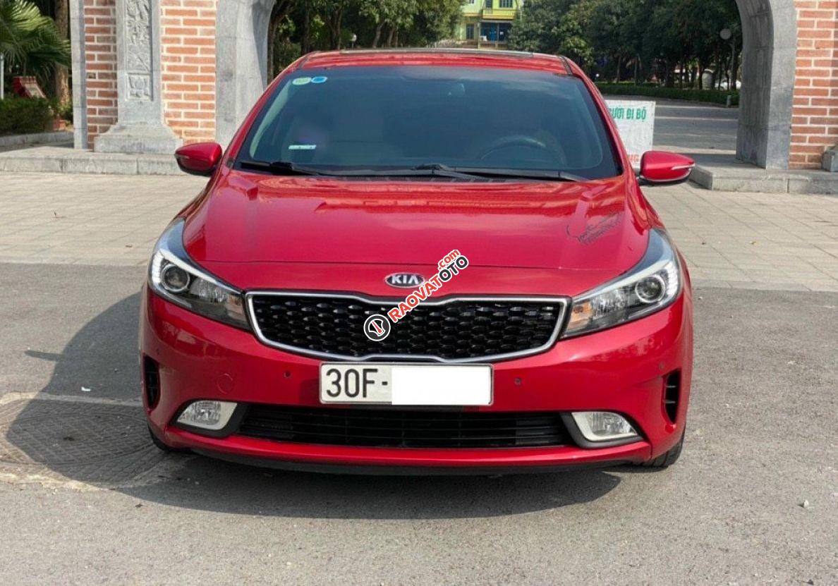 Bán Kia Cerato 1.6 AT năm sản xuất 2017, màu đỏ chính chủ, 495 triệu-3