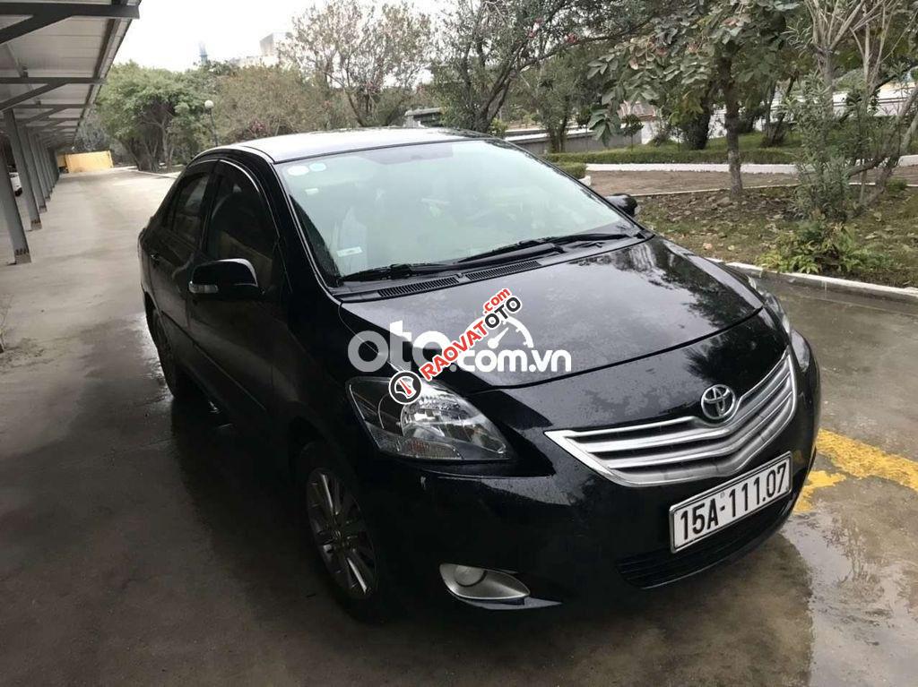 Bán xe Toyota Vios 1.5G năm 2013, màu đen, giá tốt-2