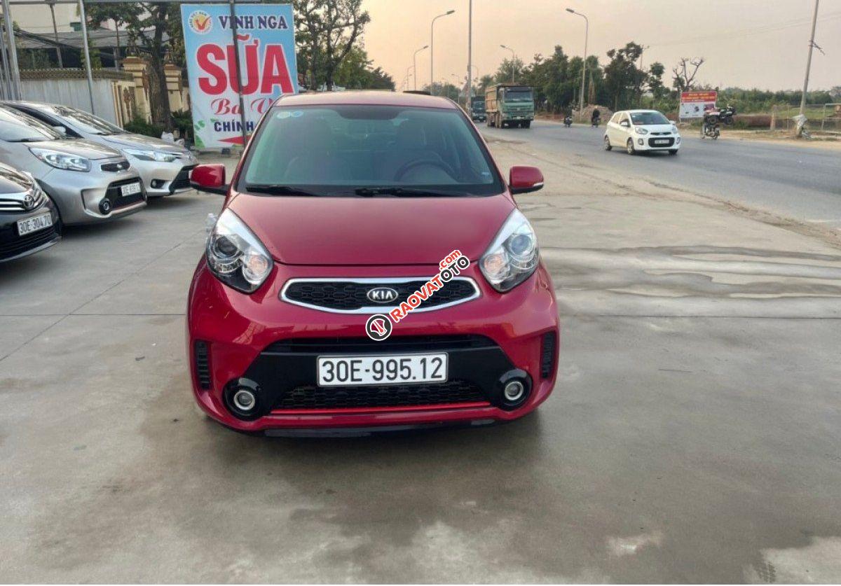 Bán Kia Morning Si sản xuất 2017, màu đỏ-5