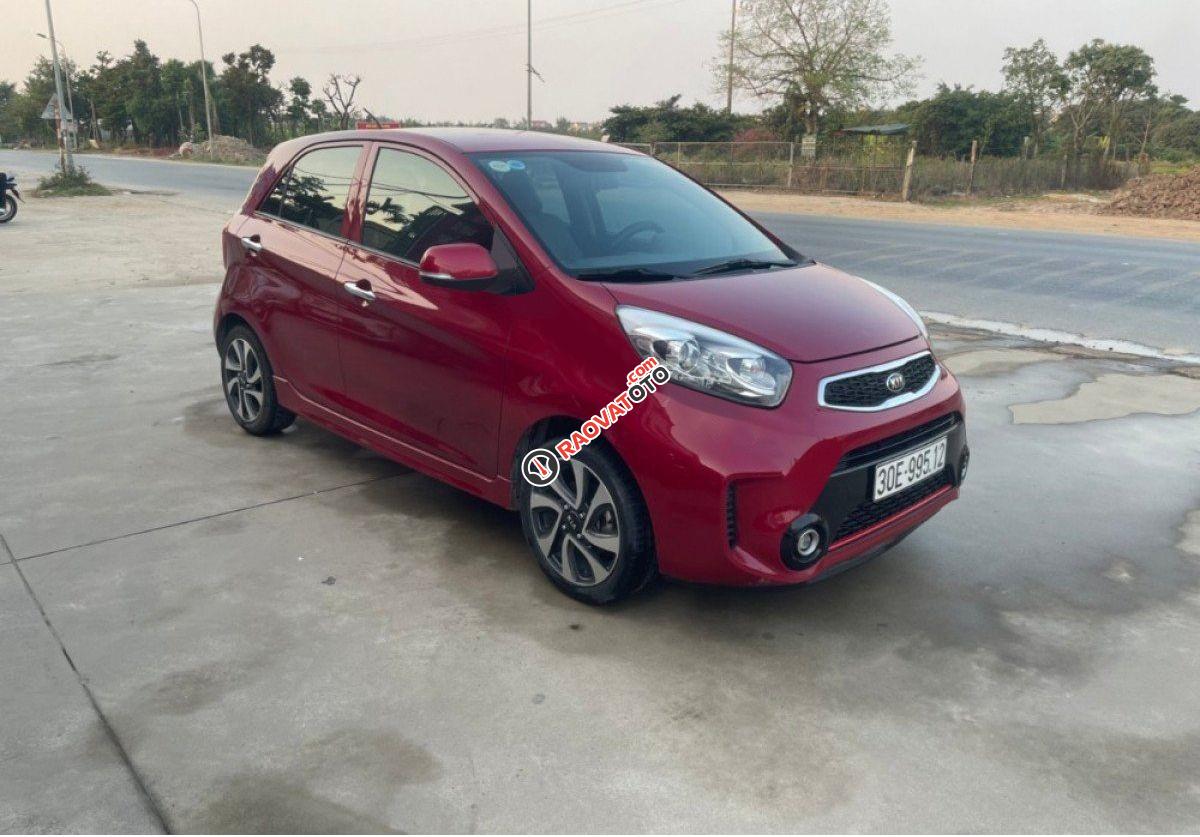 Bán Kia Morning Si sản xuất 2017, màu đỏ-0