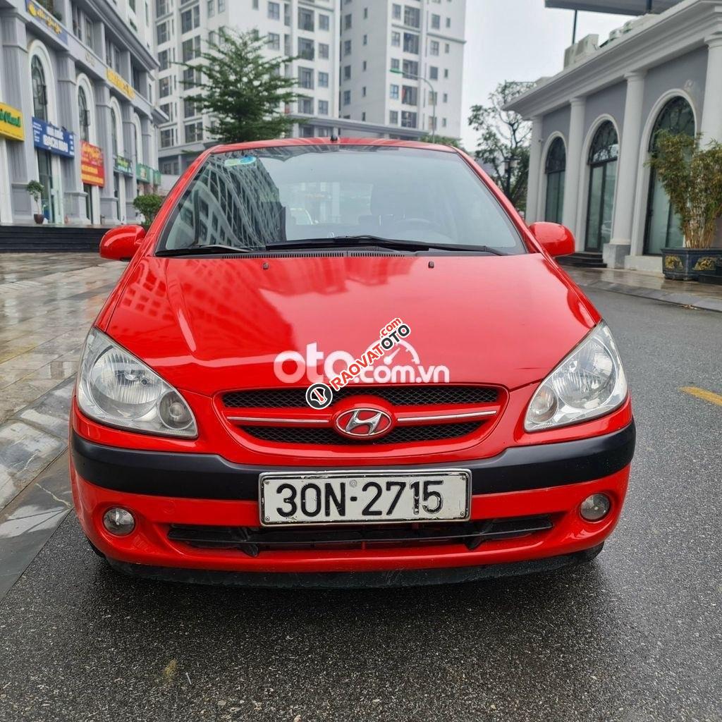 Cần bán gấp Hyundai Getz 1.4AT sản xuất 2009, màu đỏ, nhập khẩu nguyên chiếc chính chủ-5