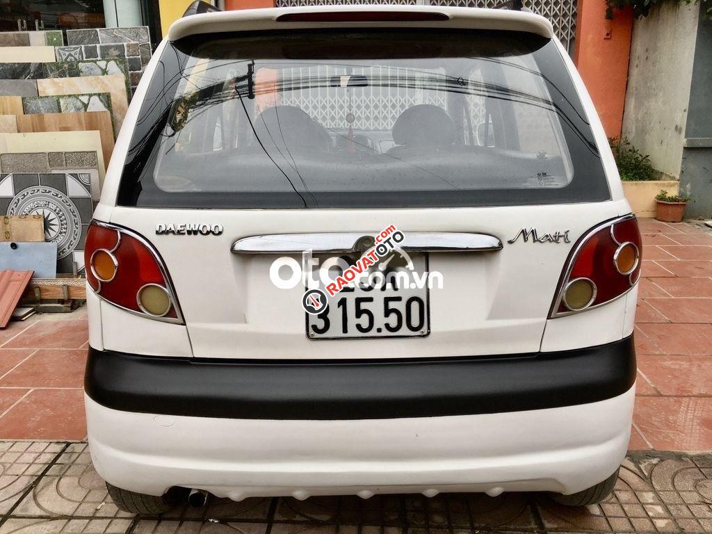 Cần bán xe Daewoo Matiz SE sản xuất 2007, màu trắng xe gia đình -1
