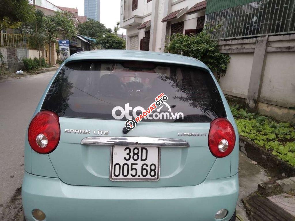 Bán Chevrolet Spark LS sản xuất 2015, màu xanh lam, giá 110tr-2