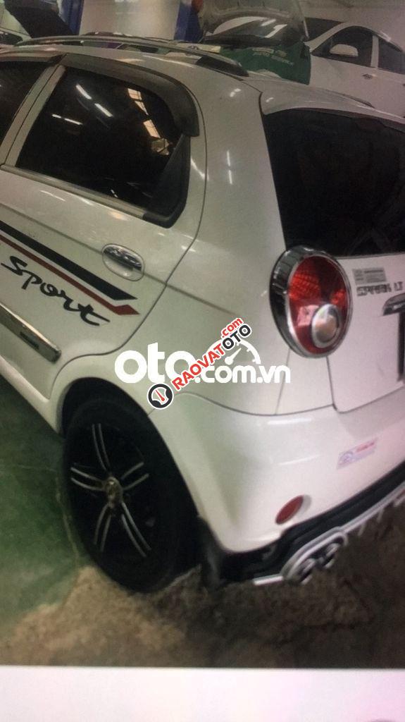 Bán Chevrolet Spark LT sản xuất 2008, màu trắng chính chủ-2