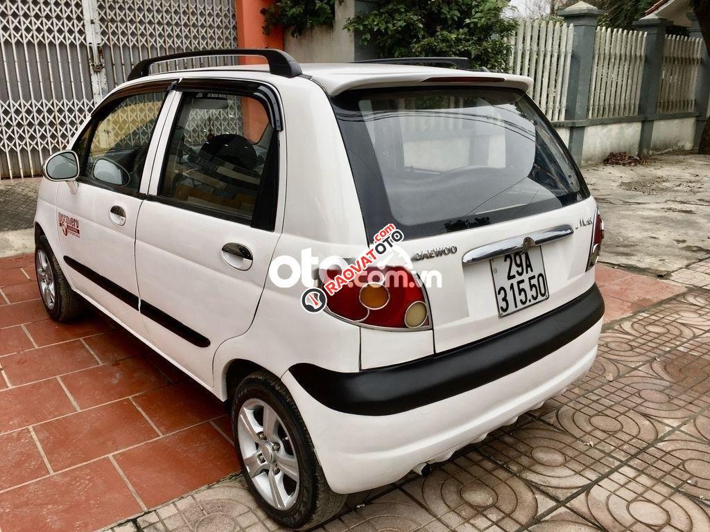 Cần bán xe Daewoo Matiz SE sản xuất 2007, màu trắng xe gia đình -2