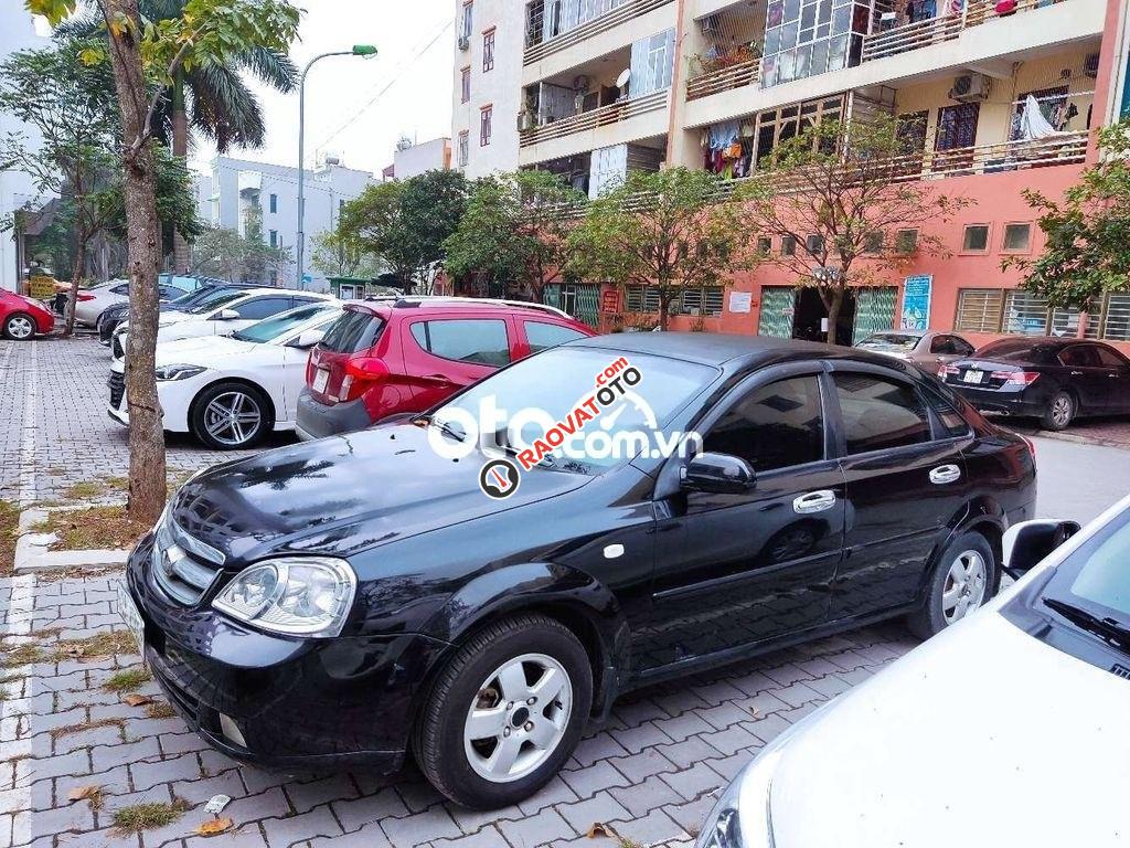 Bán xe Chevrolet Lacetti EX sản xuất năm 2011, màu đen-0