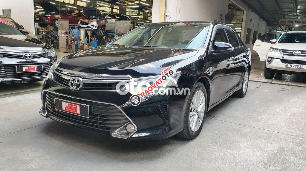 Bán Toyota Camry 2.5G năm 2015, màu đen-0