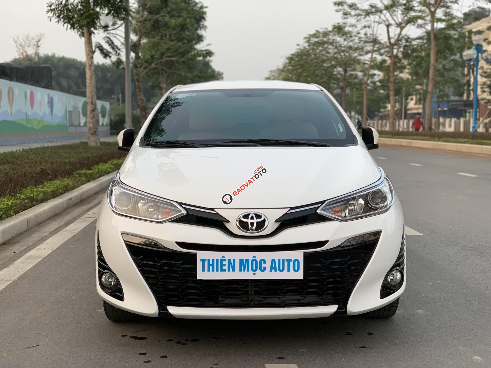 Bán xe Toyota Yaris G 2019, màu trắng-0