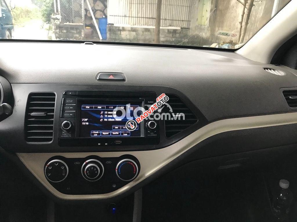 Cần bán lại xe Kia Morning 1.25AT sản xuất năm 2017, màu bạc-0