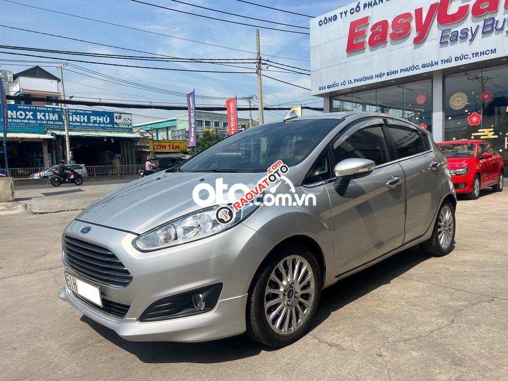 Bán ô tô Ford Fiesta 1.0AT Ecoboost sản xuất 2014, màu bạc, giá 340tr-1