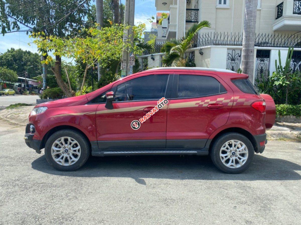 Cần bán xe Ford EcoSport 1.5 AT năm sản xuất 2017, màu đỏ, giá chỉ 455 triệu-0