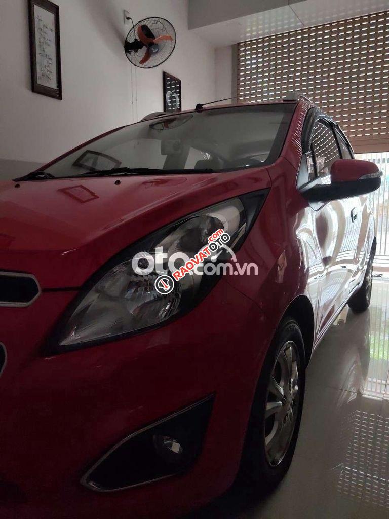 Xe Chevrolet Spark LTZ sản xuất năm 2014, màu đỏ ít sử dụng-6