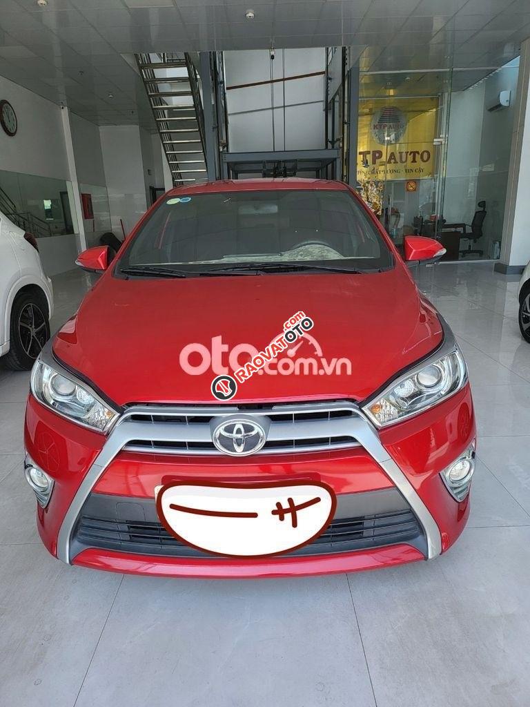 Cần bán lại xe Toyota Yaris 1.3G sản xuất năm 2015, màu đỏ, nhập khẩu nguyên chiếc-11