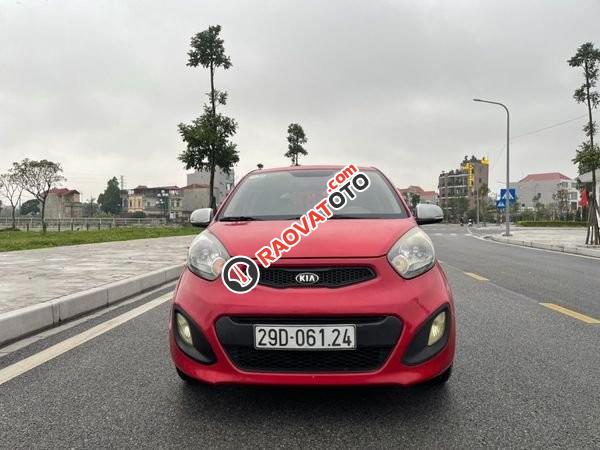 Bán ô tô Kia Morning AT sản xuất 2013, màu đỏ, cam kết xe không lỗi nhỏ, bao check hãng toàn quốc-0