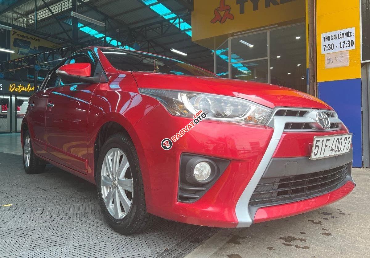 Cần bán xe Toyota Yaris 1.3G sản xuất năm 2016, màu đỏ, nhập khẩu-4