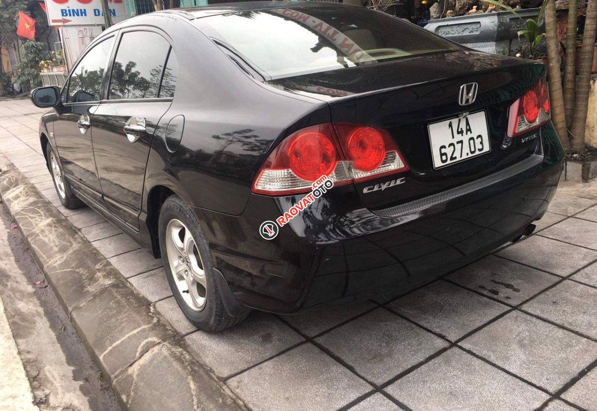 Cần bán xe Honda Civic 1.8 AT năm 2008, màu đen giá cạnh tranh-5