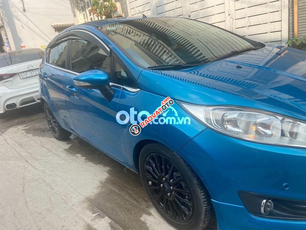 Bán xe Ford Fiesta 1.0 Ecoboost năm sản xuất 2014, màu xanh lam-0