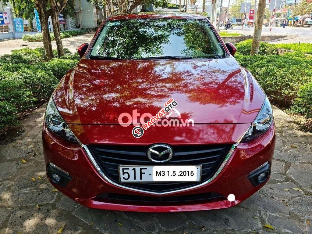 Bán Mazda 3 1.5 AT sản xuất 2016, màu đỏ ít sử dụng, giá tốt-10