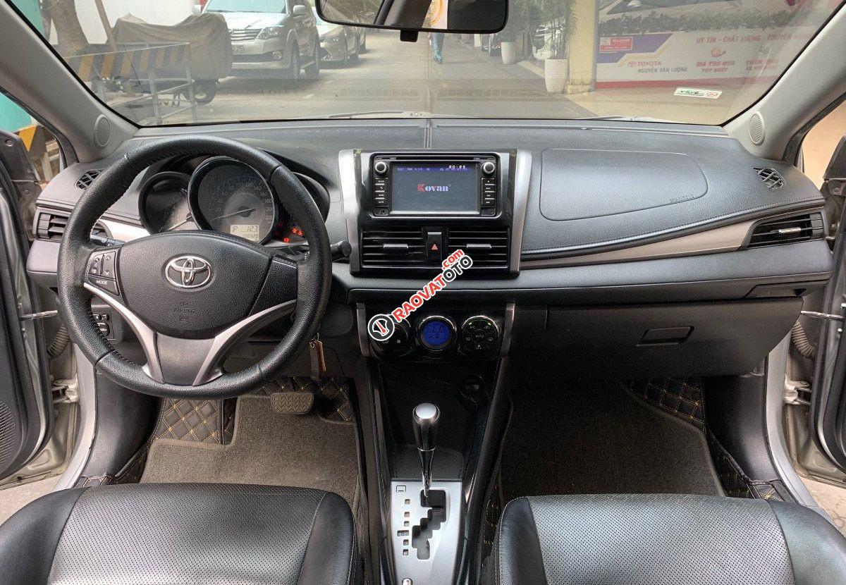 Xe Toyota Vios G năm sản xuất 2015, màu bạc-1