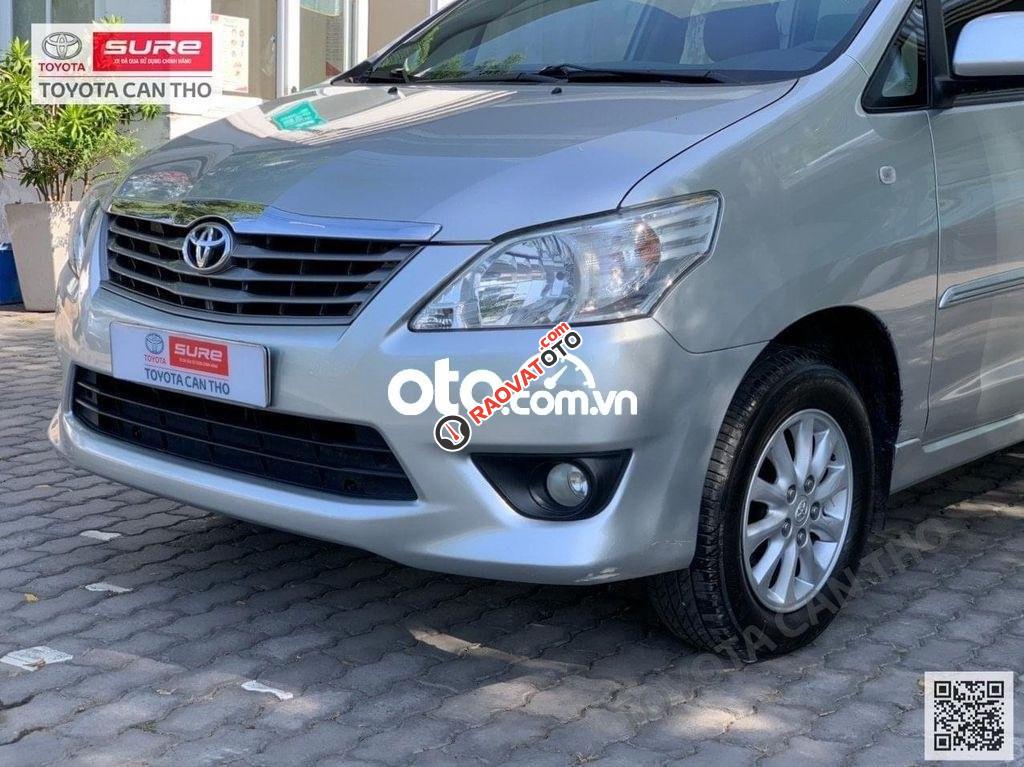 Cần bán lại xe Toyota Innova 2.0G năm sản xuất 2013, màu bạc xe gia đình, 430tr-7