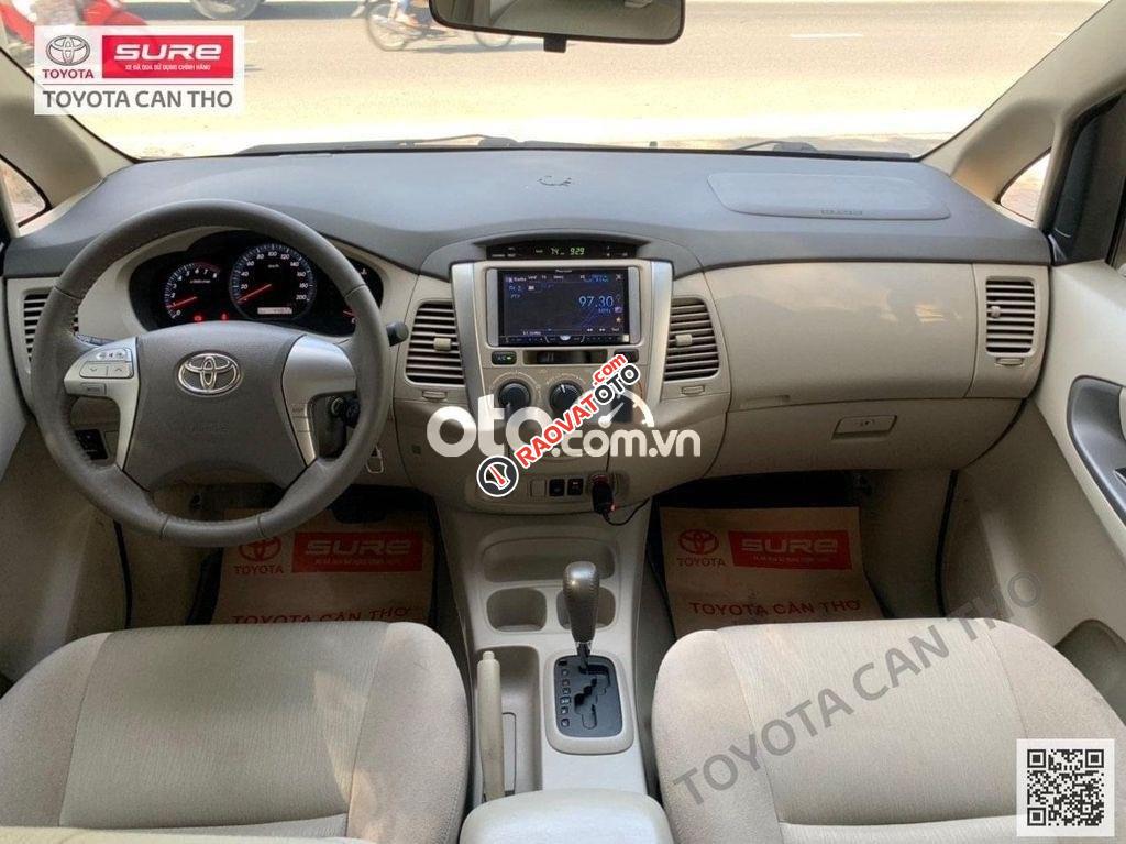 Cần bán lại xe Toyota Innova 2.0G năm sản xuất 2013, màu bạc xe gia đình, 430tr-10