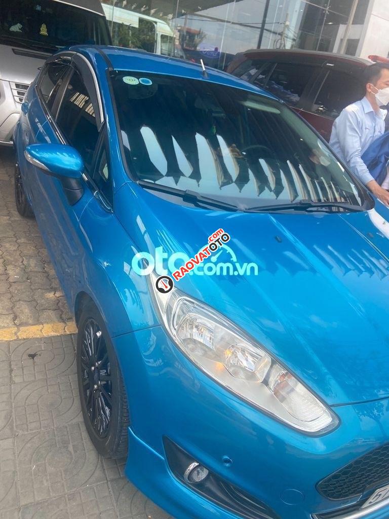 Bán xe Ford Fiesta 1.0 Ecoboost năm sản xuất 2014, màu xanh lam-9