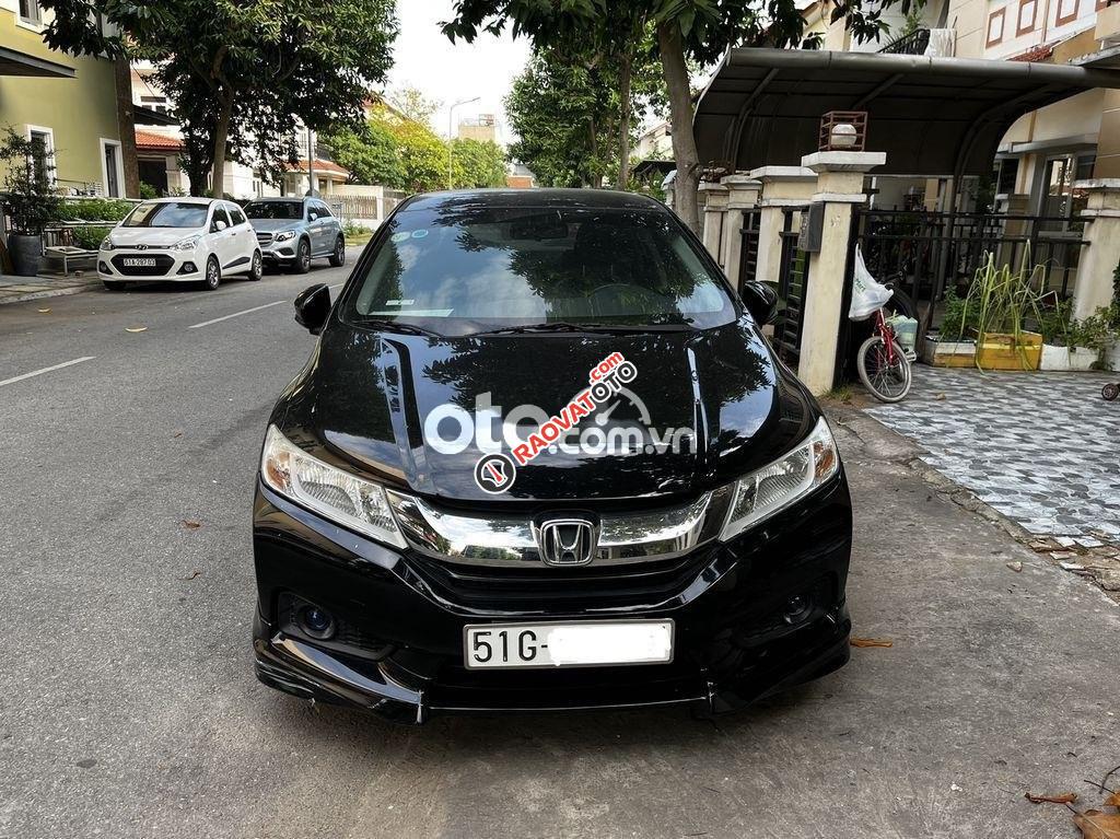 Bán xe Honda City 1.5 CVT năm 2017, màu đen-0