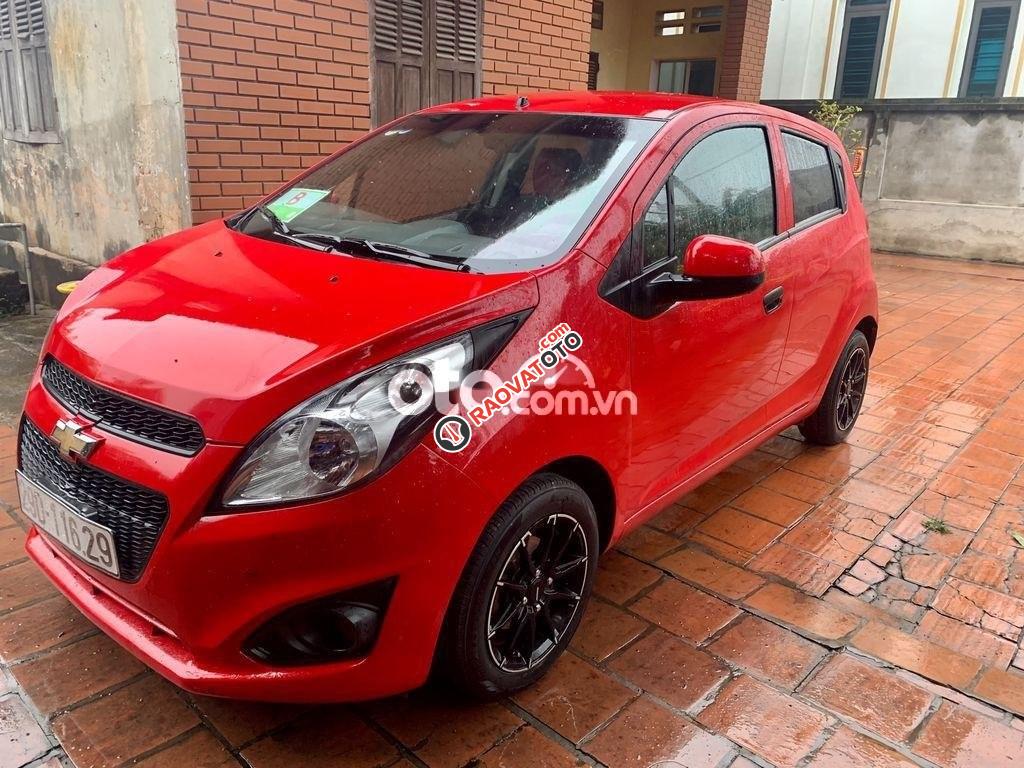 Bán Chevrolet Spark Van sản xuất năm 2017, màu đỏ-0