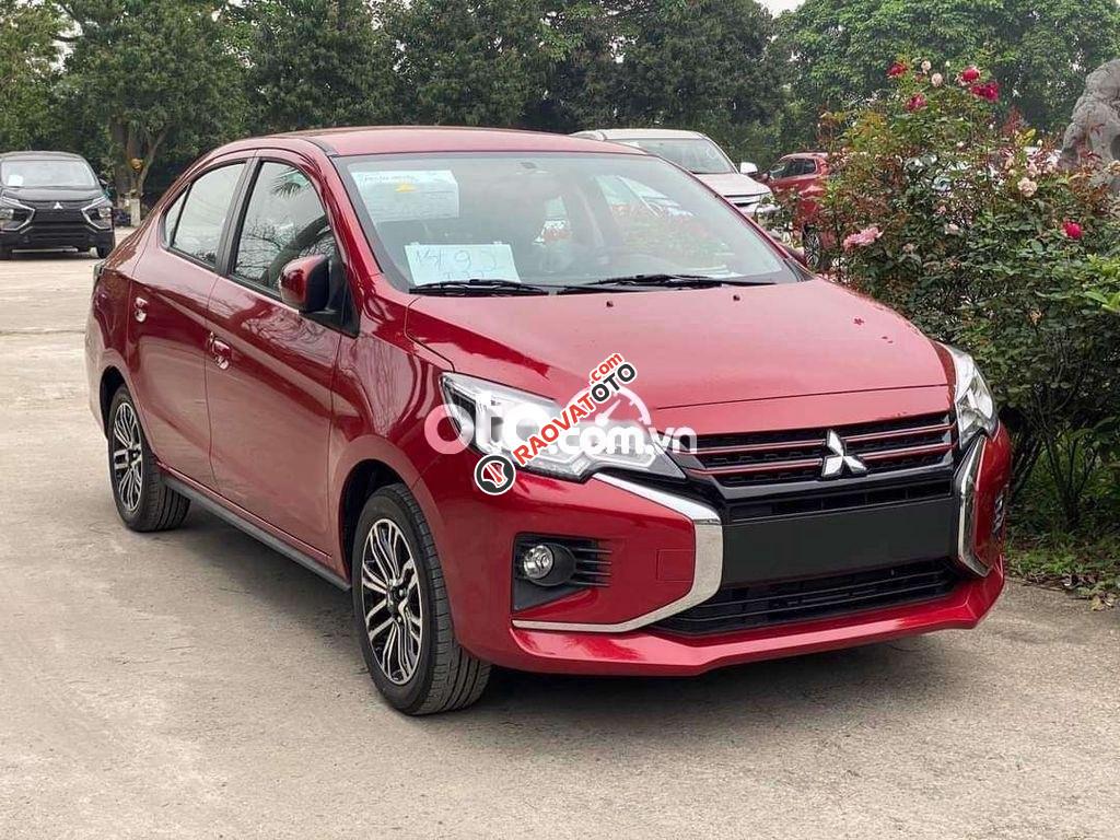 Bán xe Mitsubishi Attrage CVT sản xuất 2021, màu đỏ, xe nhập, 460tr-7