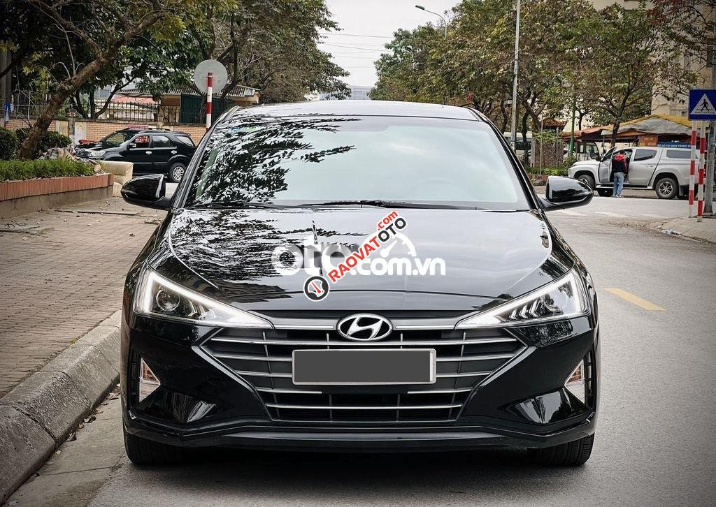 Cần bán lại xe Hyundai Elantra 1.6 AT sản xuất 2020, màu đen -10
