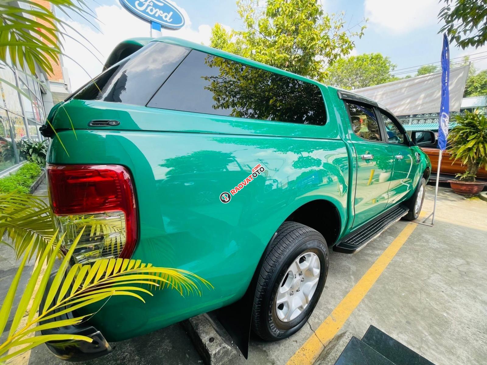 Bán Ford Ranger XLT màu xanh cực đẹp - hỗ trợ trả góp ngân hàng lãi suất ưu đãi-7