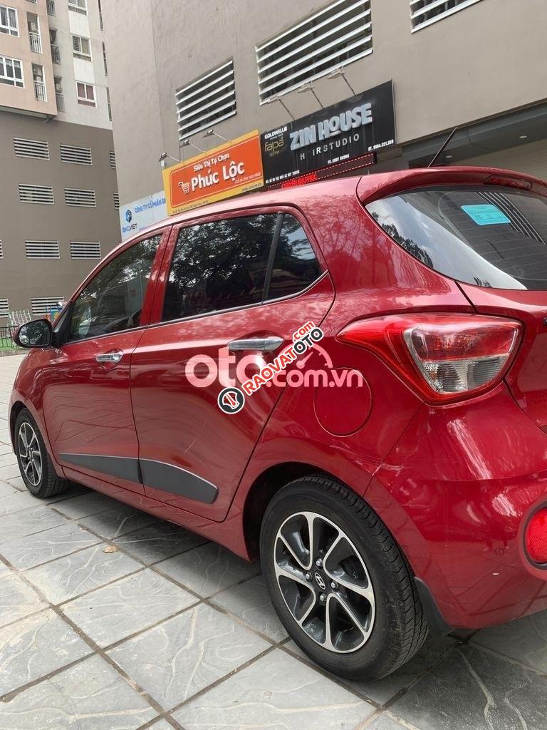 Bán Hyundai Grand i10 1.2AT sản xuất 2017, màu đỏ, 325 triệu-5