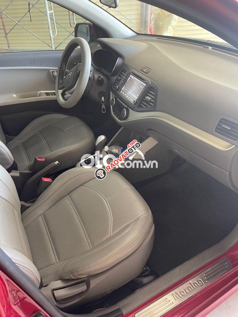 Cần bán Kia Morning 1.25AT năm sản xuất 2017, màu đỏ, xe nhập-7