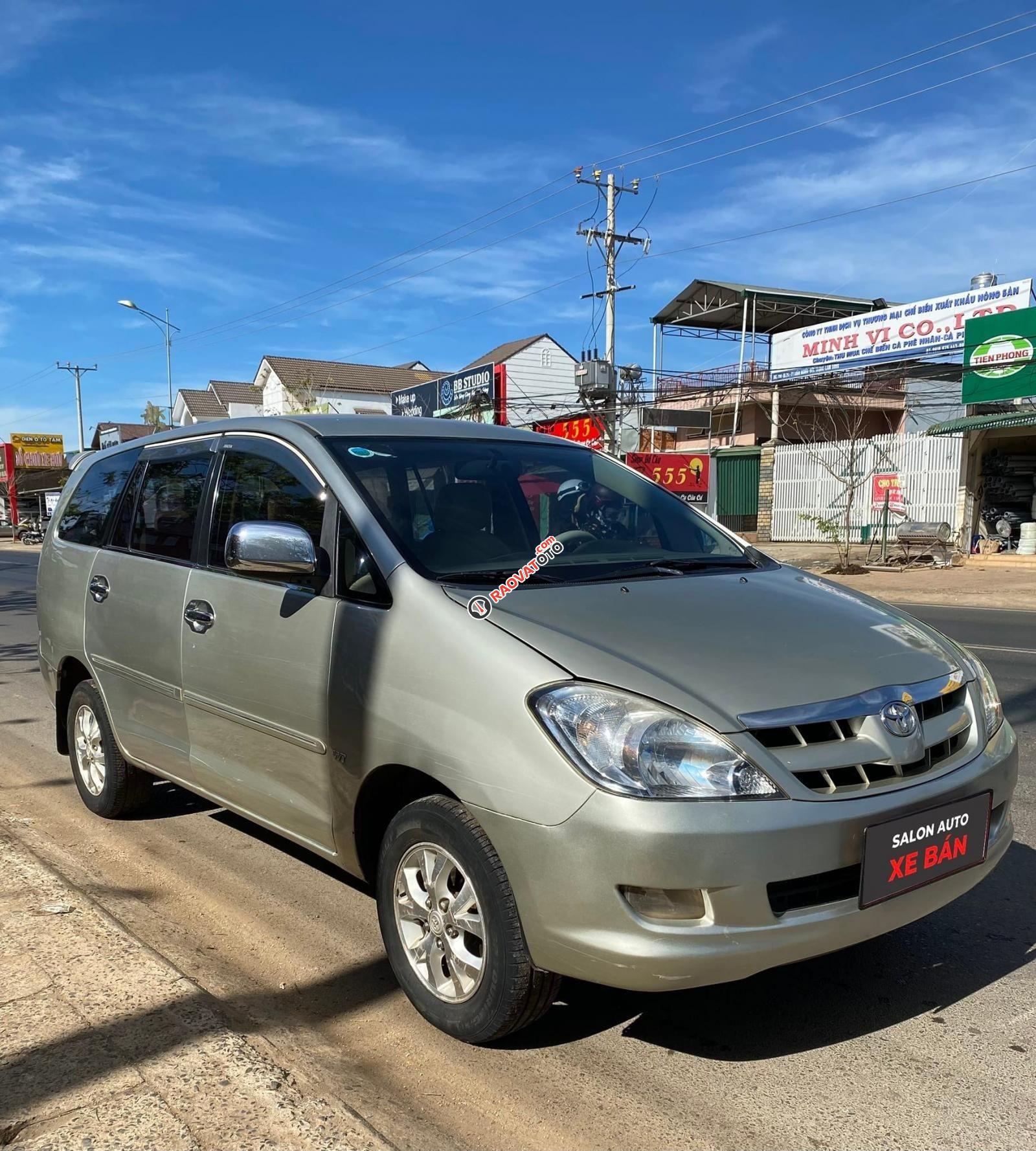 Bán Toyota Innova 2.0G sản xuất 2006, màu bạc, cam kết xe không lỗi, không tai nạn, không ngập nước-0