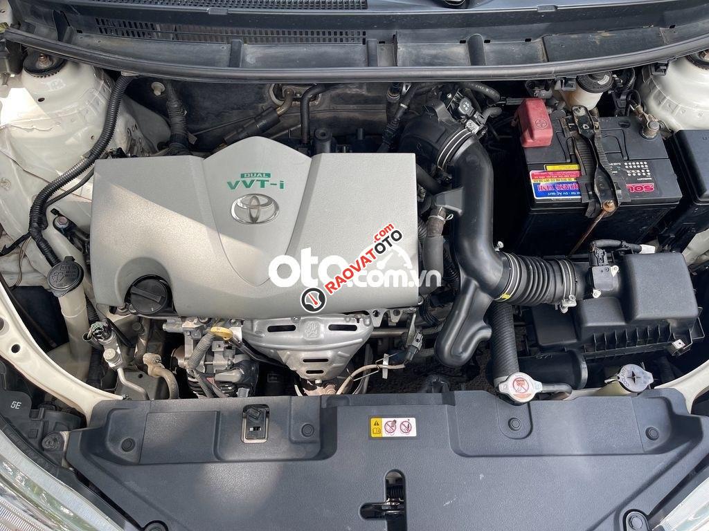 Bán Toyota Vios 1.5E năm sản xuất 2018, màu trắng-8