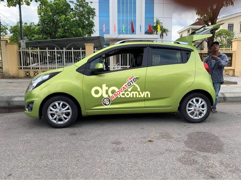 Bán Chevrolet Spark LTZ năm sản xuất 2013, màu xanh lam, giá chỉ 200 triệu-2