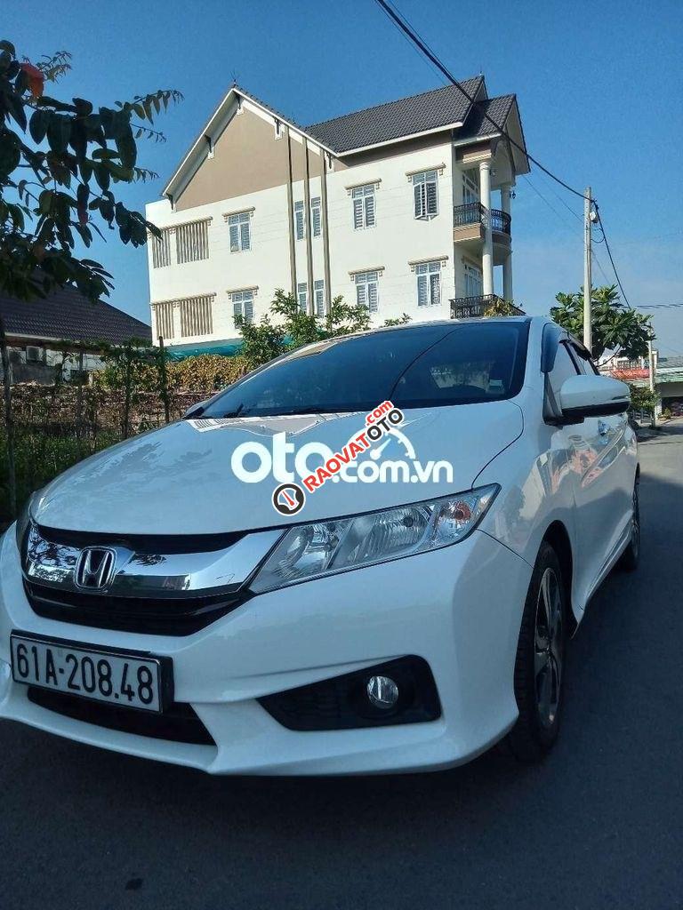 Bán Honda City CVT năm sản xuất 2015, màu trắng, giá 379tr-2