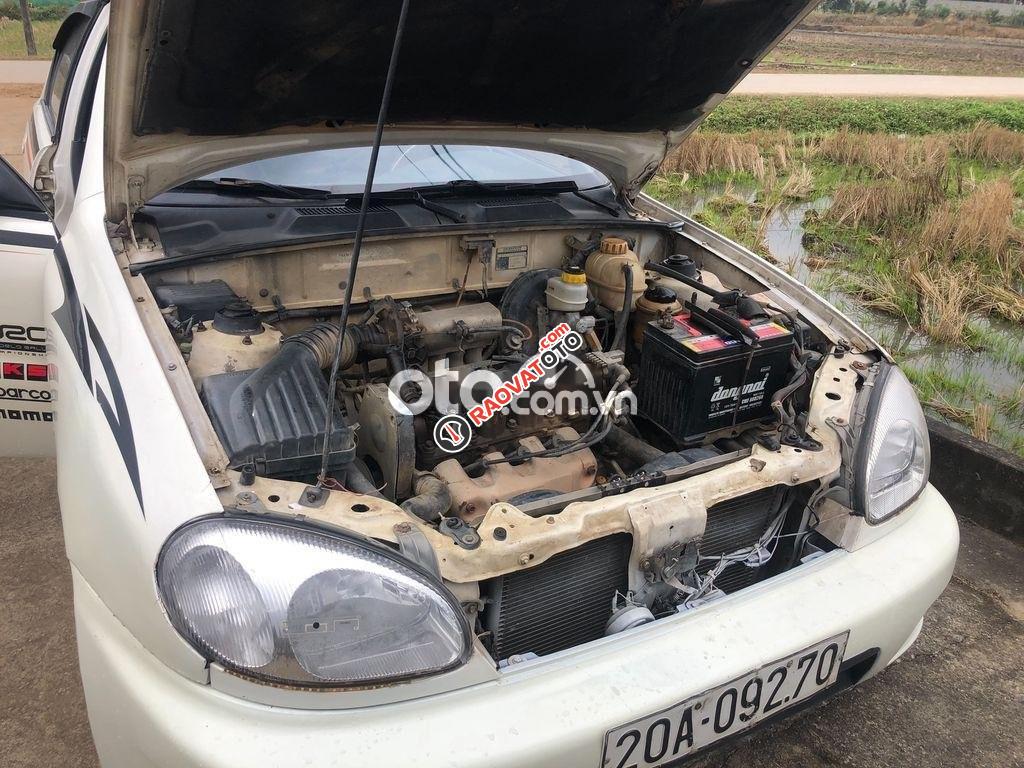 Bán ô tô Daewoo Lanos MT sản xuất 2002, màu trắng, nhập khẩu nguyên chiếc-2