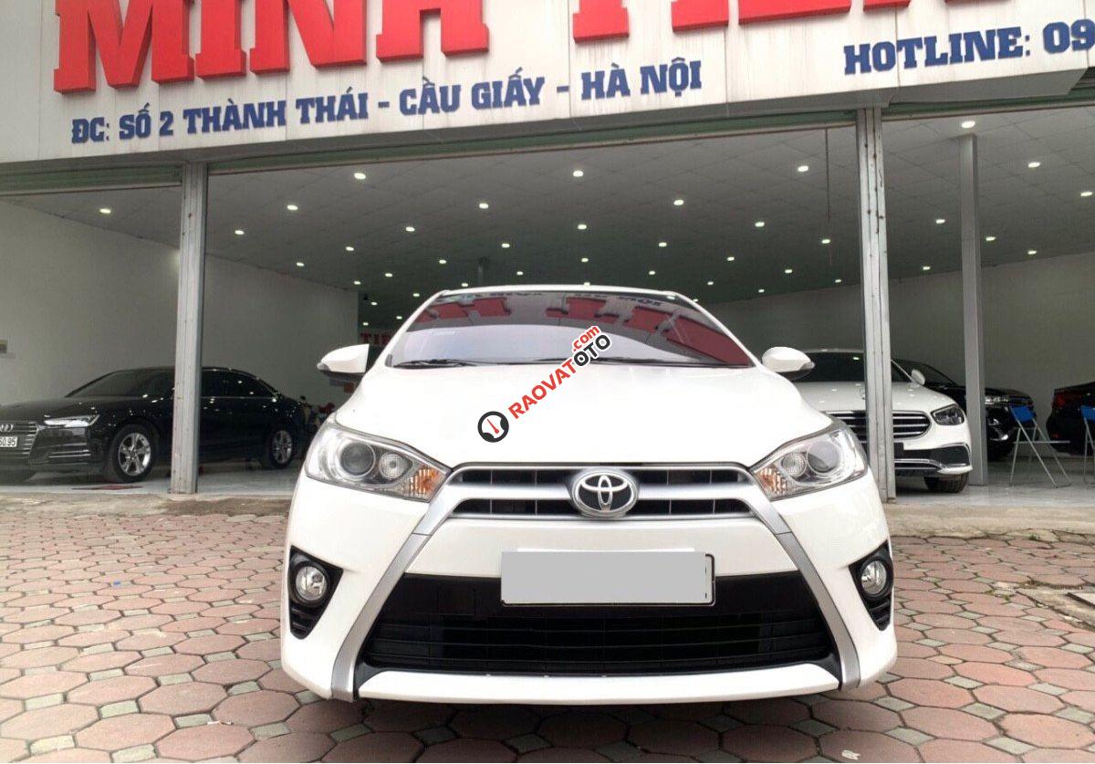 Cần bán lại xe Toyota Yaris 1.3AT sản xuất 2015, màu trắng, nhập khẩu nguyên chiếc, giá 466tr-6