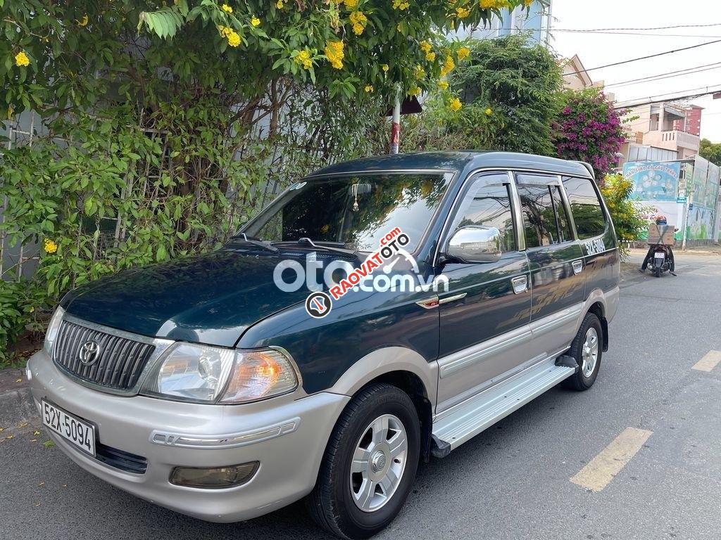 Xe Toyota Zace GL sản xuất 2004, màu xanh lam còn mới, giá tốt-2