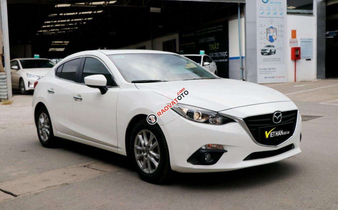 Bán ô tô Mazda 3 1.5AT sản xuất năm 2016, màu trắng-1