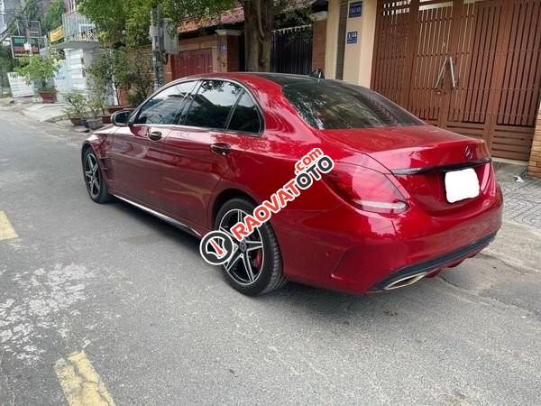 Bán Mercedes C300 AMG năm sản xuất 2016, màu đỏ số tự động-2