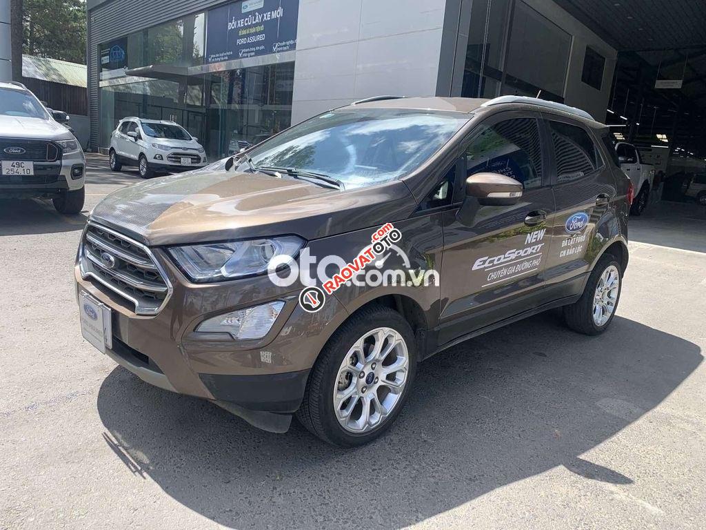 Bán ô tô Ford EcoSport 1.5 sản xuất năm 2020, màu nâu còn mới, 595tr-1