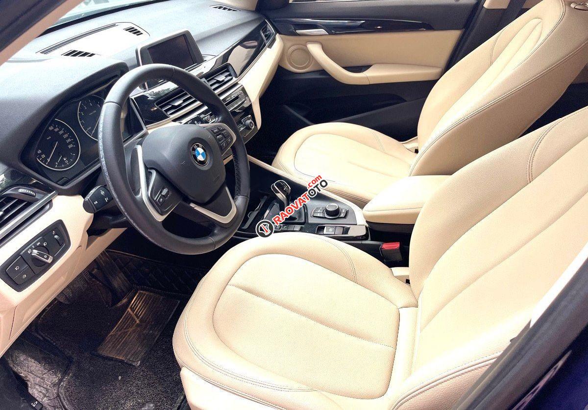Bán BMW X1 Sdrive18i sản xuất năm 2019, màu xanh lam, nhập khẩu nguyên chiếc-0