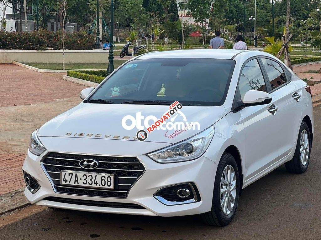 Cần bán lại xe Hyundai Accent 1.4MT sản xuất 2020, màu trắng, giá tốt-0