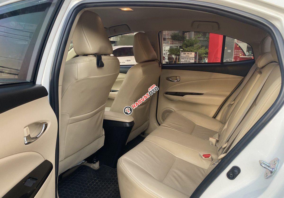 Cần bán lại xe Toyota Vios 1.5G năm 2019, màu trắng, giá chỉ 510 triệu-0