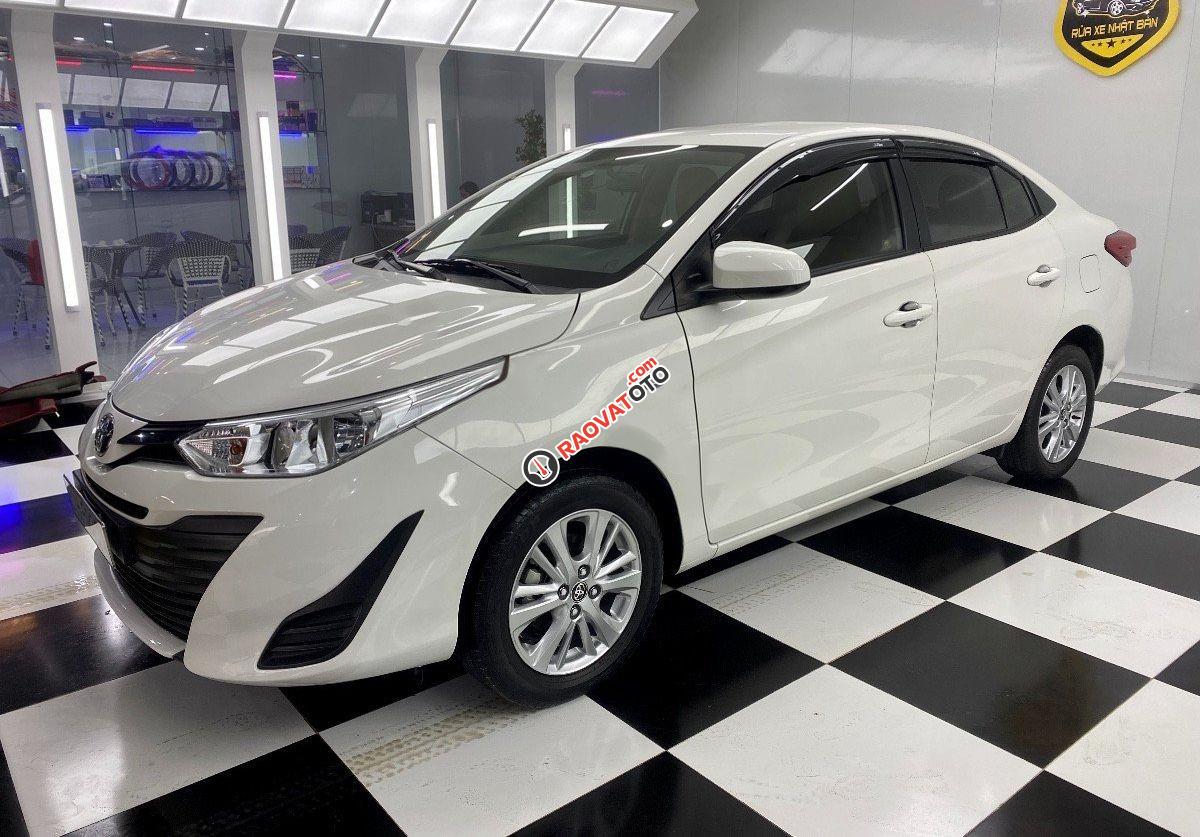 Cần bán Toyota Vios 1.5E sản xuất 2019, màu trắng giá cạnh tranh-4