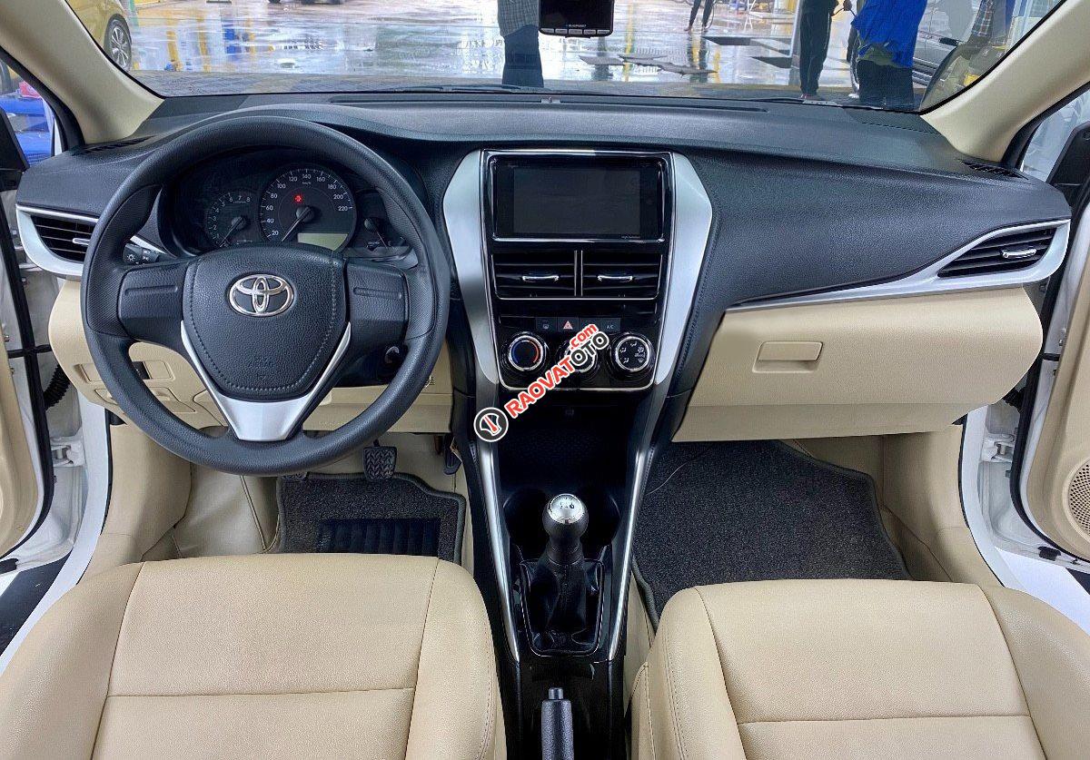Cần bán Toyota Vios 1.5E sản xuất 2019, màu trắng giá cạnh tranh-3