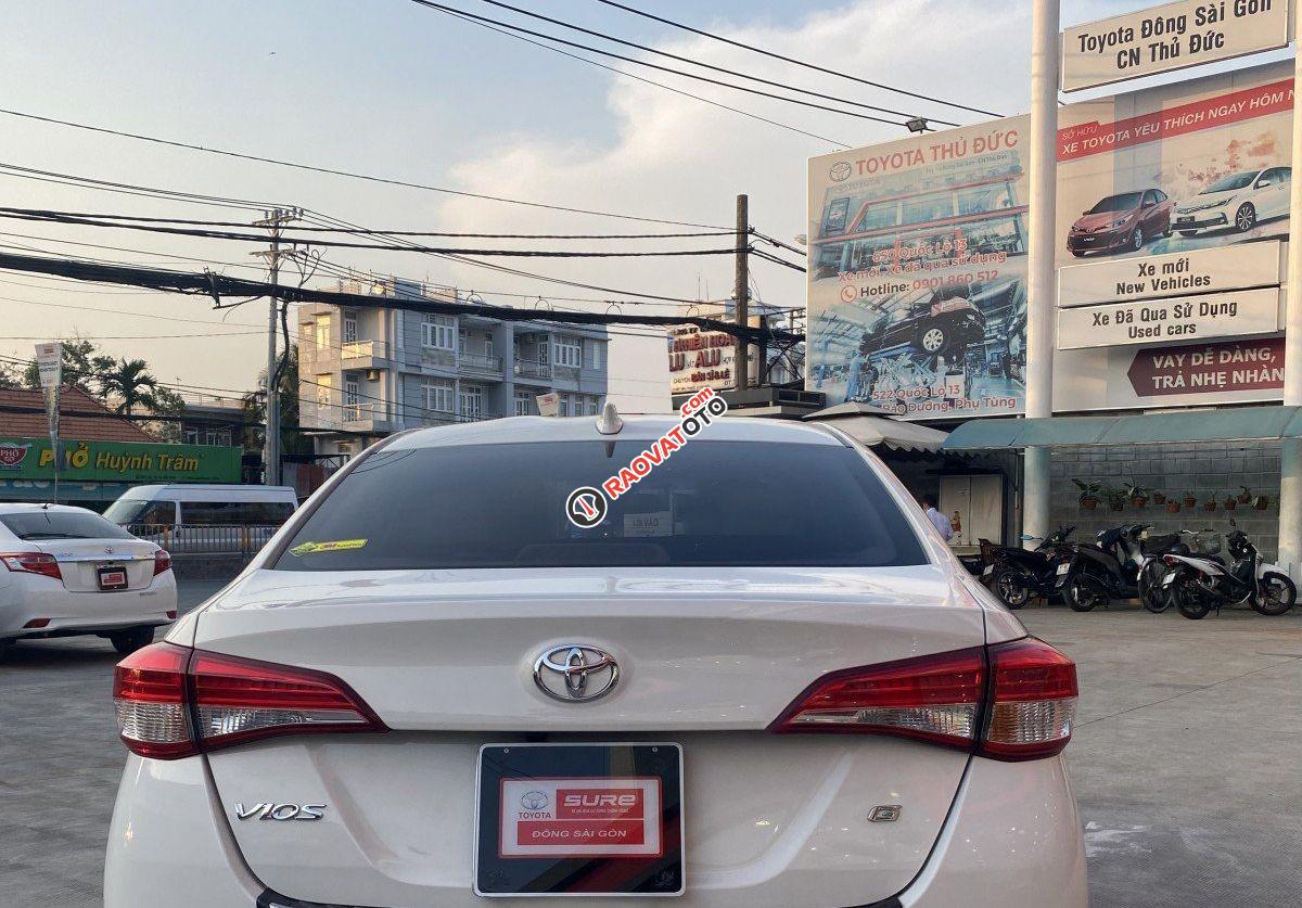 Cần bán lại xe Toyota Vios 1.5G năm 2019, màu trắng, giá chỉ 510 triệu-2
